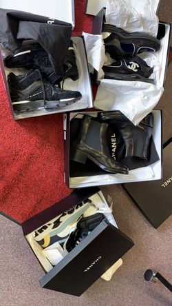 Chanel men’s sneaker /boots. Size 11- 11.5