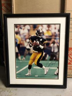 Steelers Kordell Stewart Signed 16x20 Photo