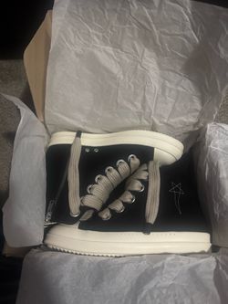 Rick Owens DRKSHDW Jumbo Laces Size 10