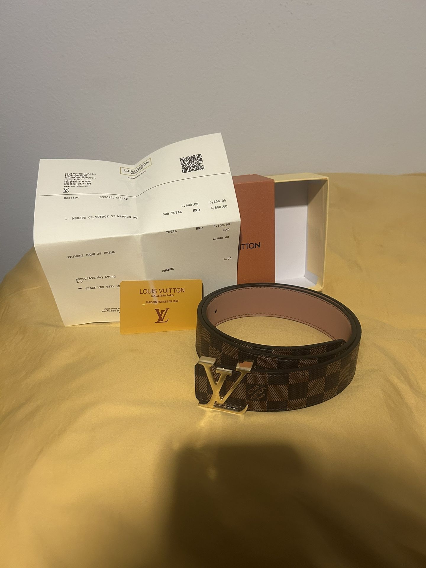 Louis Vutton Belt Send Offers!!!