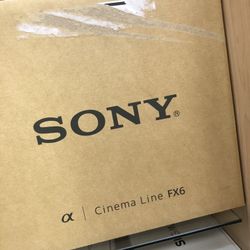 Sony FX6 Cinema Camera Body 