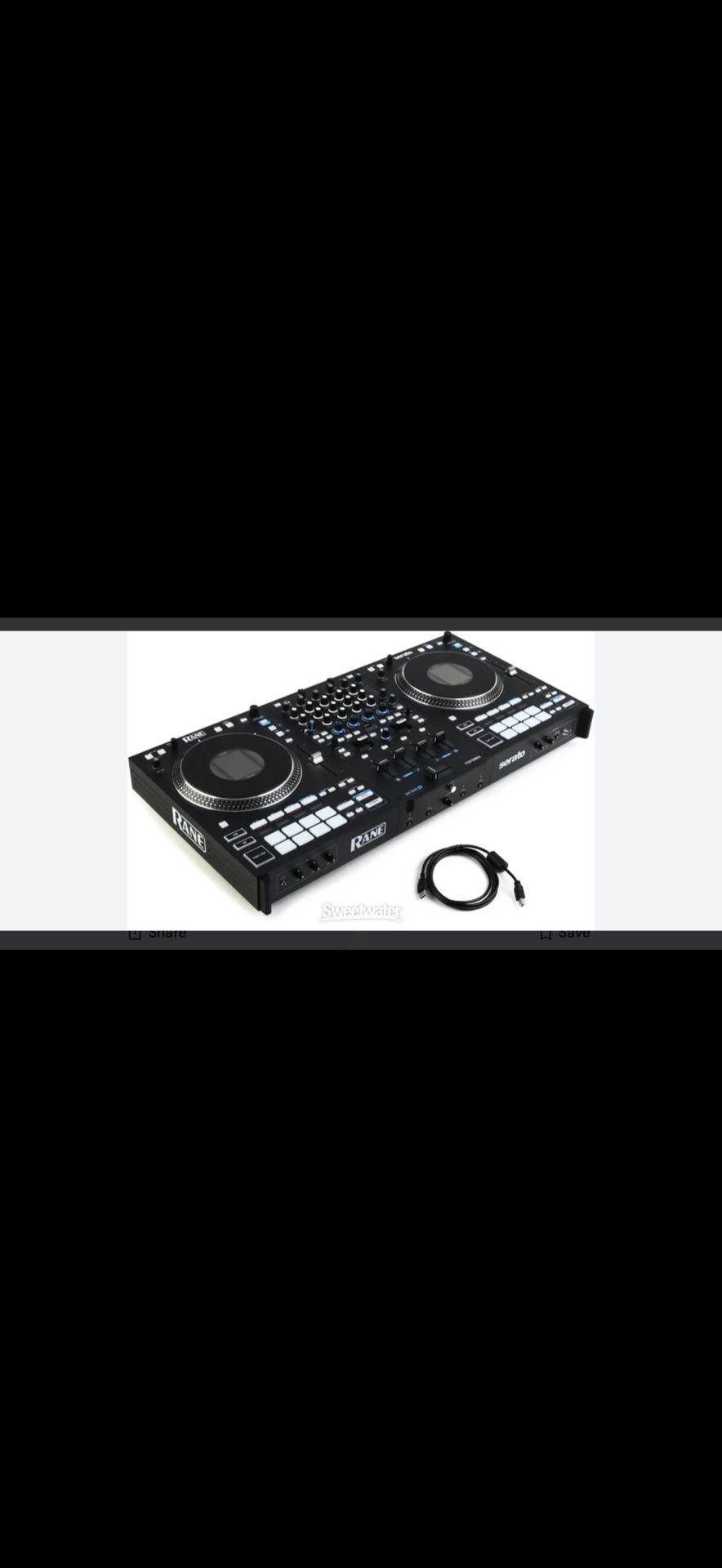 DJ Rane Performer New In Box With Spinning Platers