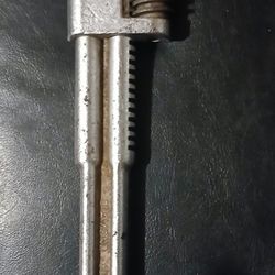 Vintage 18" Pipe/Adjustable Wrench Diamond Tool and Horseshoe CO