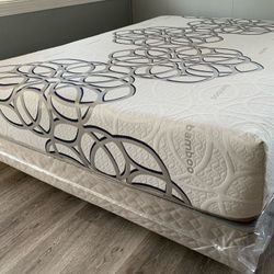 Full Sky Comfort Bamboo Cool Gel Memory Foamm Matres!!