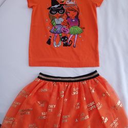 Halloween Cloth for girl. Ropa de Halloween para niña. 5T. Kendall Area