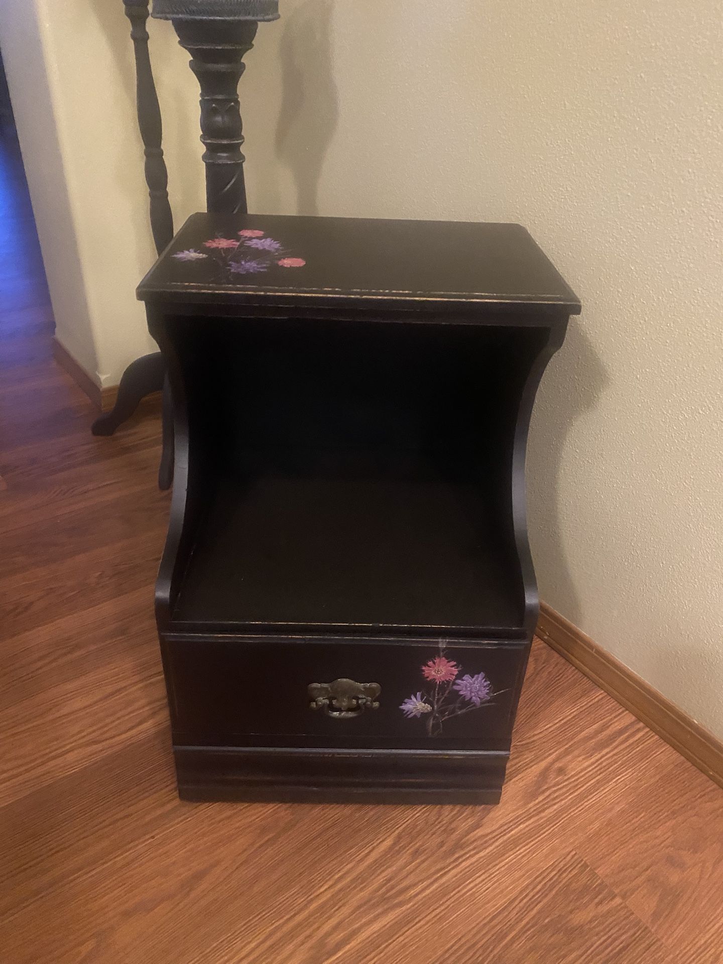 Vintage Side Table With Drawer
