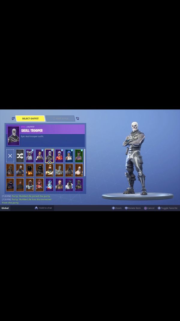 fortnite skull trooper account - fortnite skull trooper account for sale