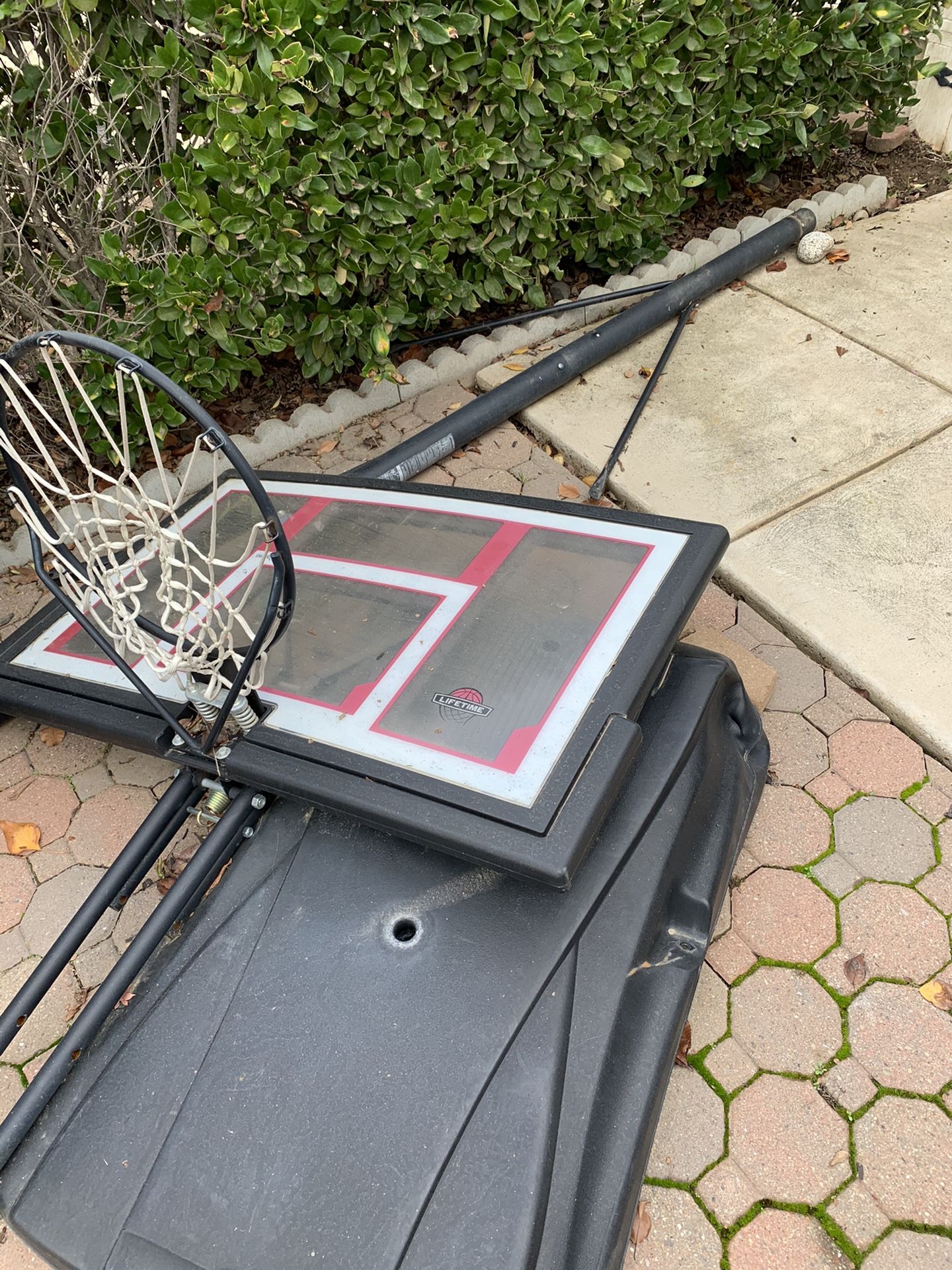 Basketball Hoop for sale. All parts are accounted for. Yours for $100