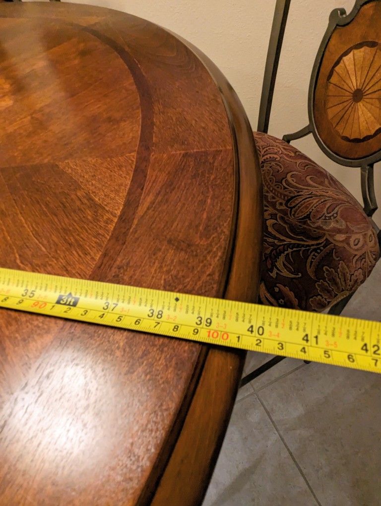 Cherry Wood Pub Table & 2 Matching Stools for Sale in Ellenton, FL