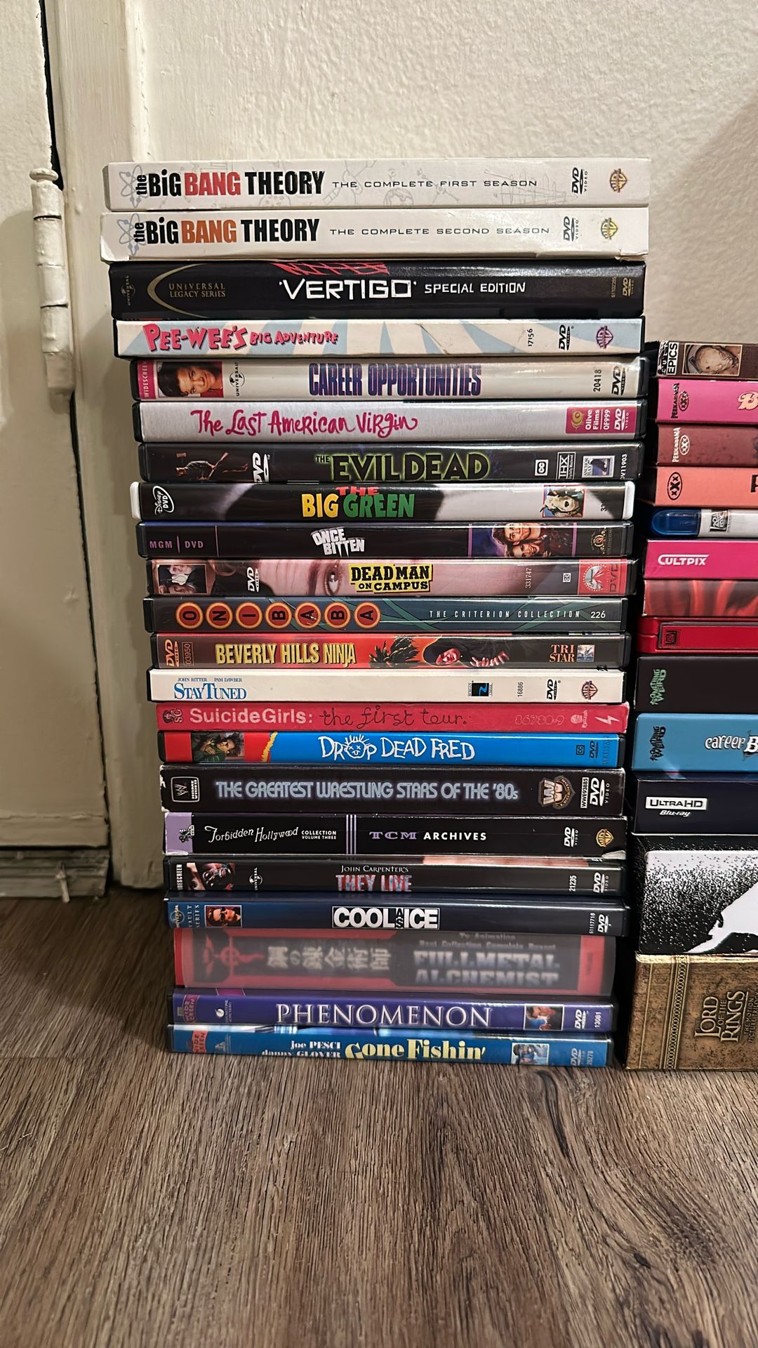 DVD Movies $4 Each