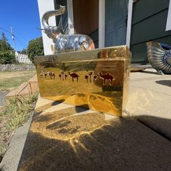 24k Gold Dipped Decorative Box 