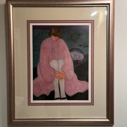White Stockings Lithium Print Ltd Edition