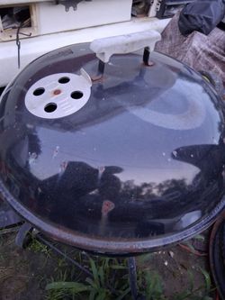 Weber charcoal grill