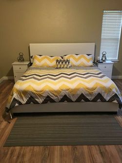 New | Queen Size | Bed Frame & Mattress Set | Financing Available | Delivery Available | $359