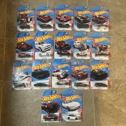 Hot wheels red editions