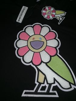 OVO X MURAKAMI SUPRPLUS FLOWER OWL HOODIE BLACK XL