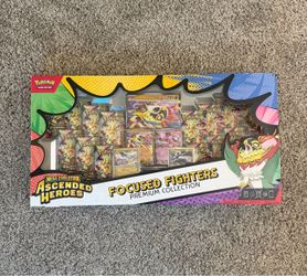 Pokemon Ascended Heroes Focused Fighters Premium Collection