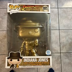 Gold Funko Shop Limited Edition Indiana Jones Funko Pop
