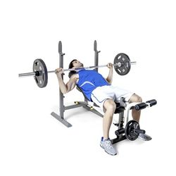 Marcy Folding Standard Weight Bench – Easy Storage MWB-20100, Incline