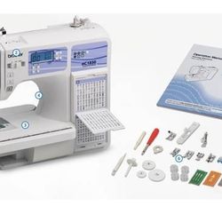 Never Used-Brother HC1850 Sewing and Quilting Machine
