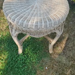 Wicker table
