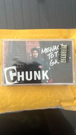 Chunk- Menace to the Game cassette tape 1991