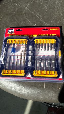 DRILL AND DRAVE SET