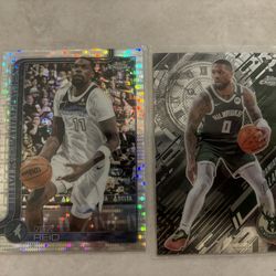 NBA TOPPS CHROME TRADINF CARD LOT