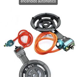 Quemador Con Mangera I Regulador Para Ollas 