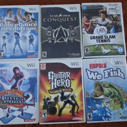 Wii Games $40 For All