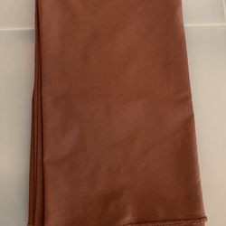 Light Weight Brown Fabric 58” x 68” #110717-J