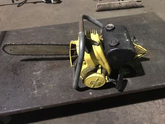 Rare vintage mcCulloch Chainsaw 1960’s