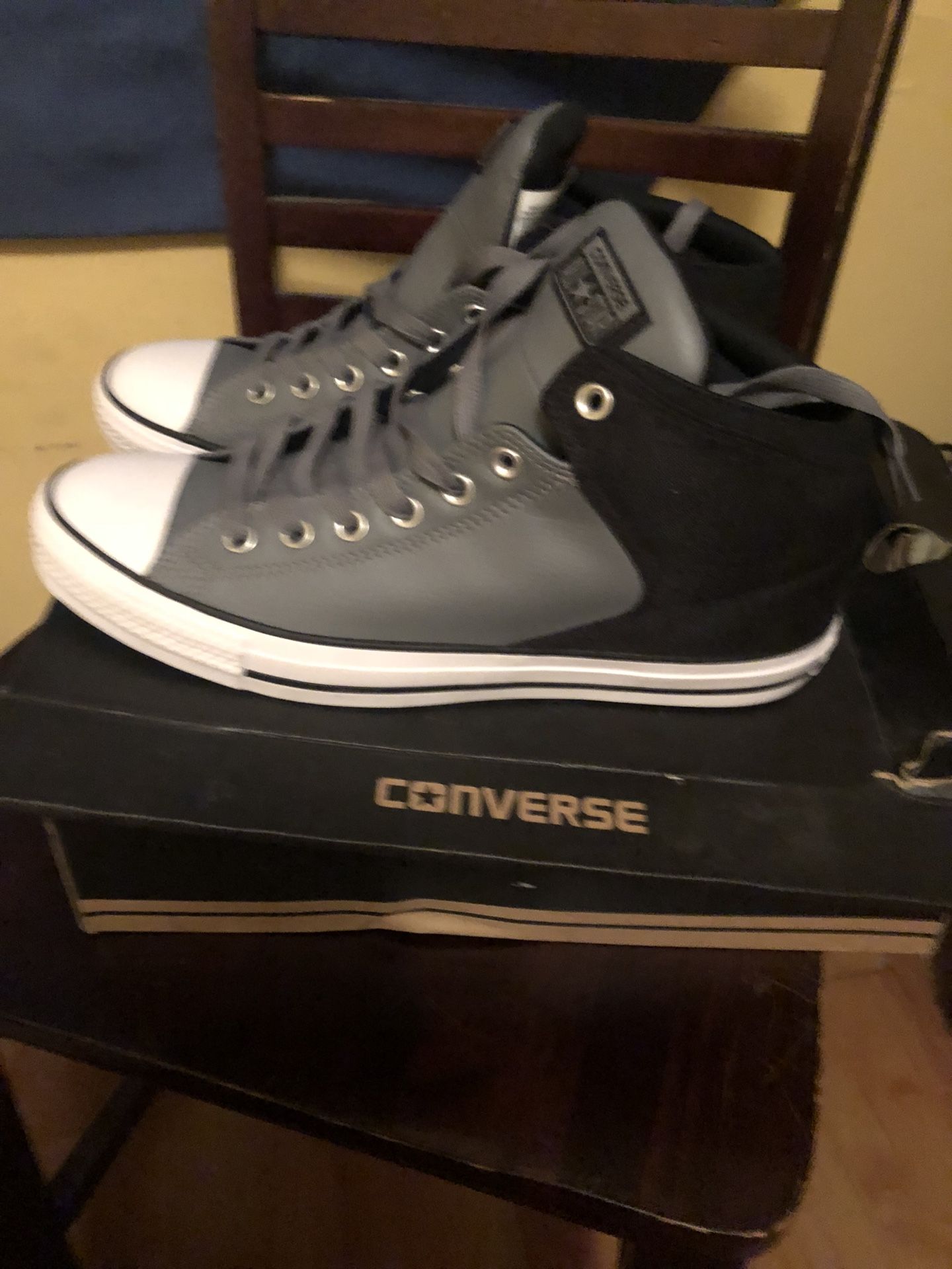 Brand New Leather Converse