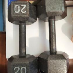 Hex Dumbbells Sets 20 Pounds Firm Price 