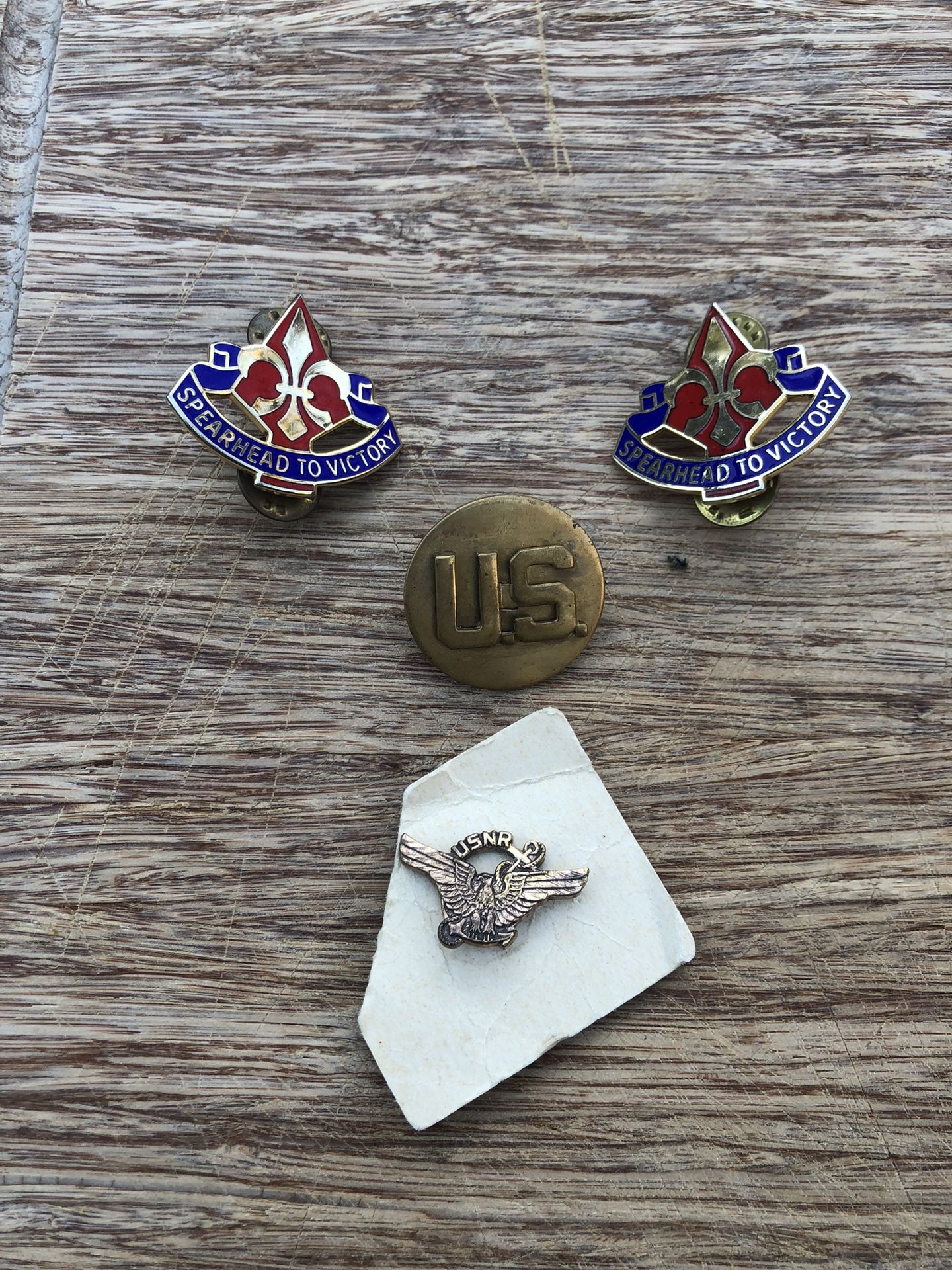 Vintage Military Pins