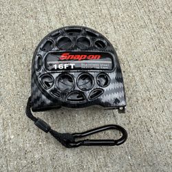 Snap-On Tools  Tape Measure 16’ Metric And SAE Carbon Fiber Stainless Steel