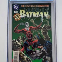 BATMAN #531 SPECIAL GLOW-IN-THE-DARK CGC 9.8 (1996) DEADMAN