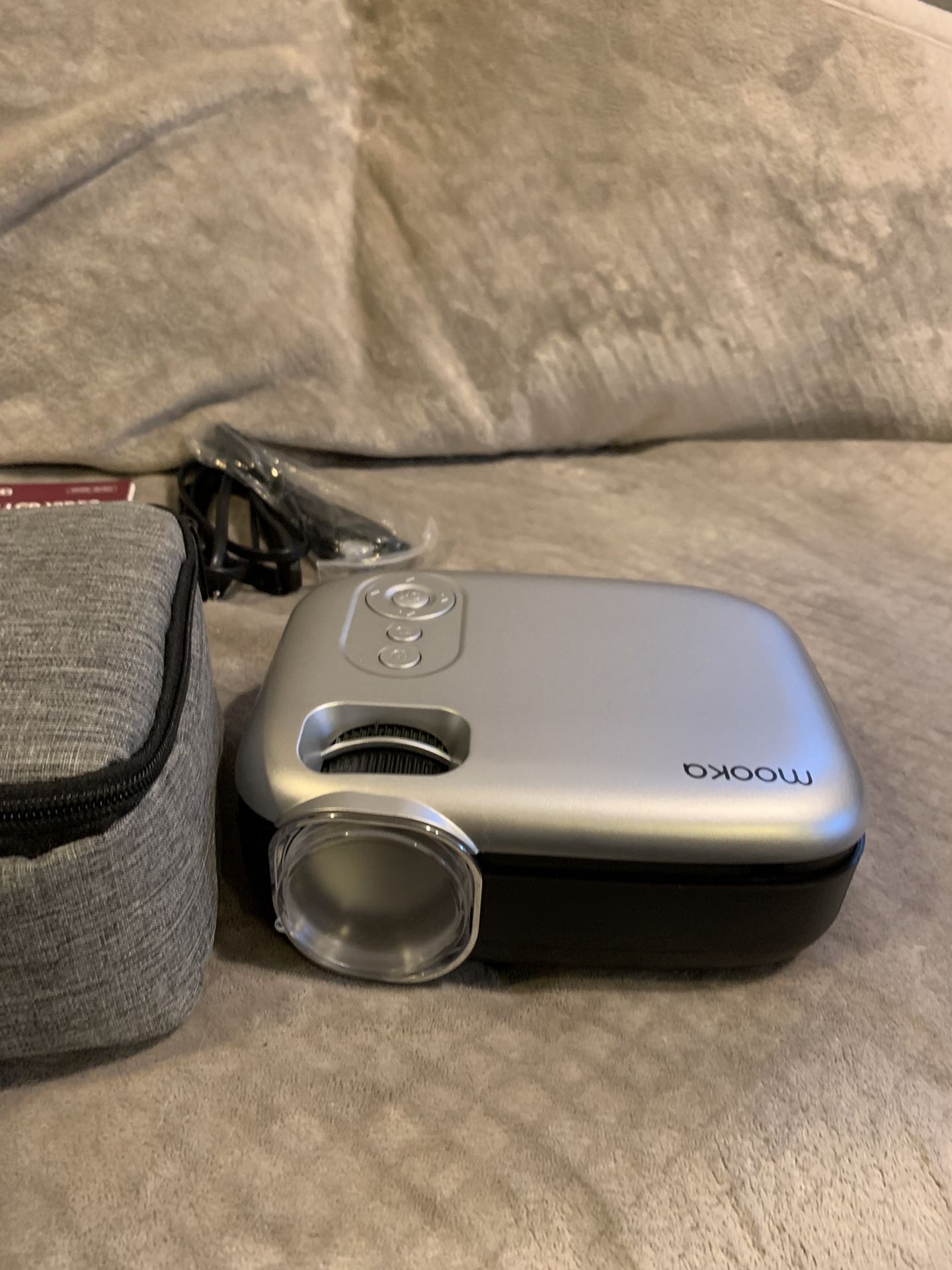 Mini Projector With Travel Case