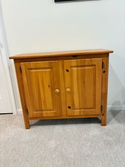Wooden Cabinet with double doors