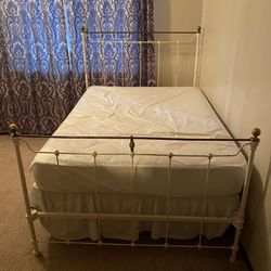 Vintage Wrought Iron Bed Frame