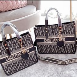 Bolso grande en azul 