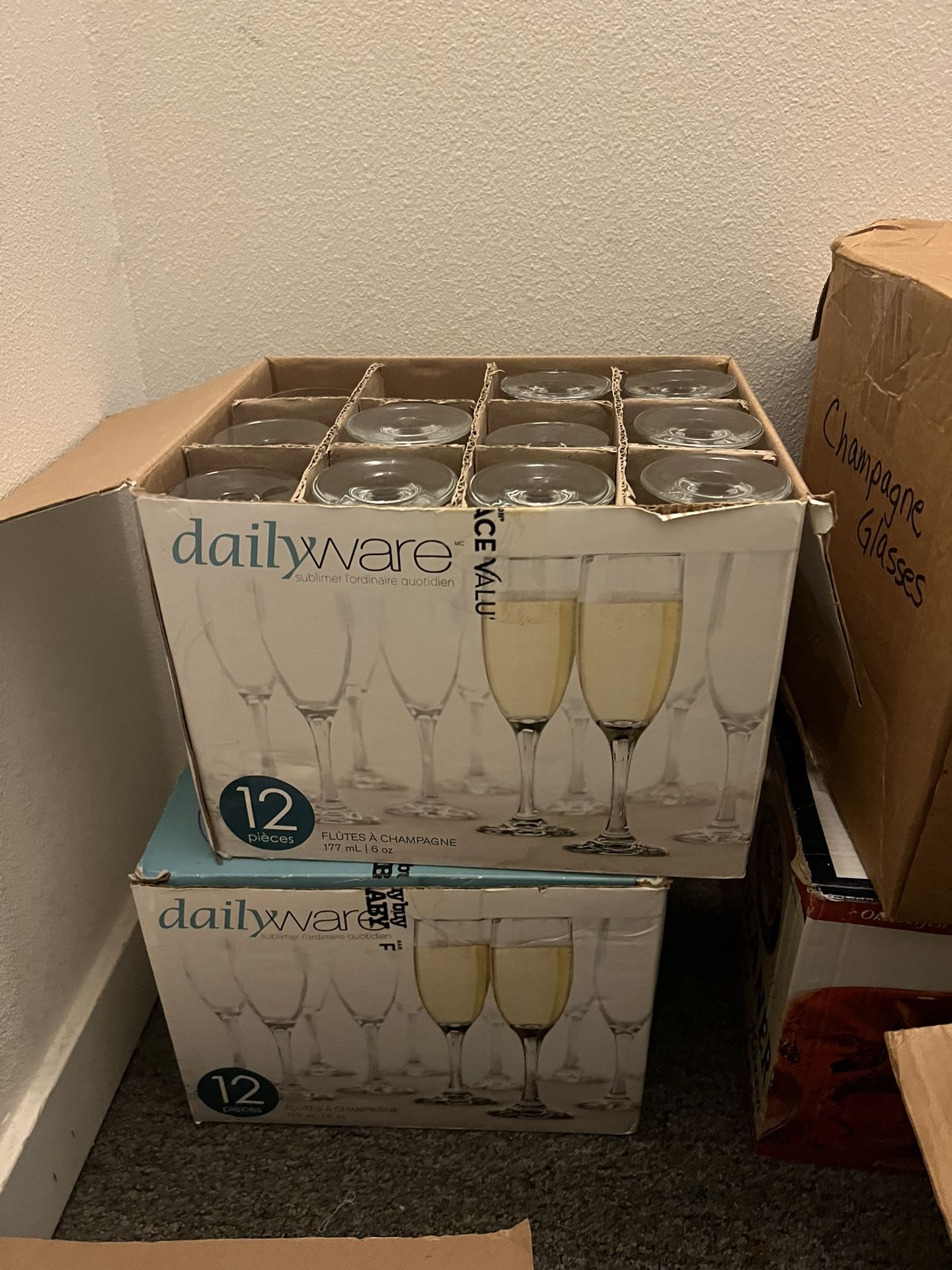 120 Wine Glasses