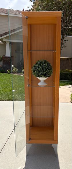 Curio/Display/Trophy Cabinet 16”x18”x74”