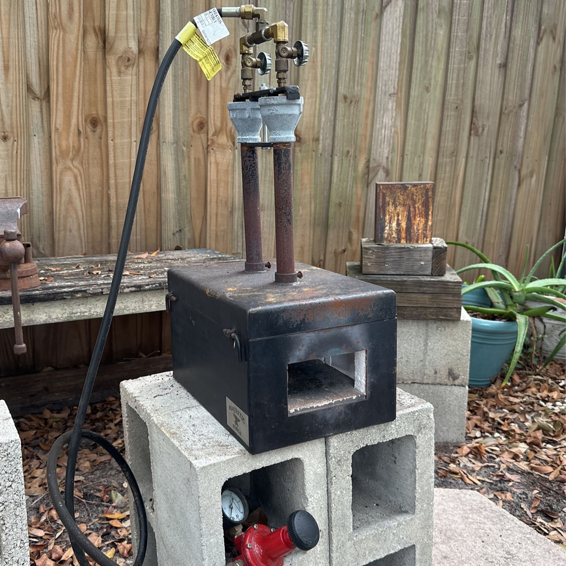 Propane Duel Burner Forge