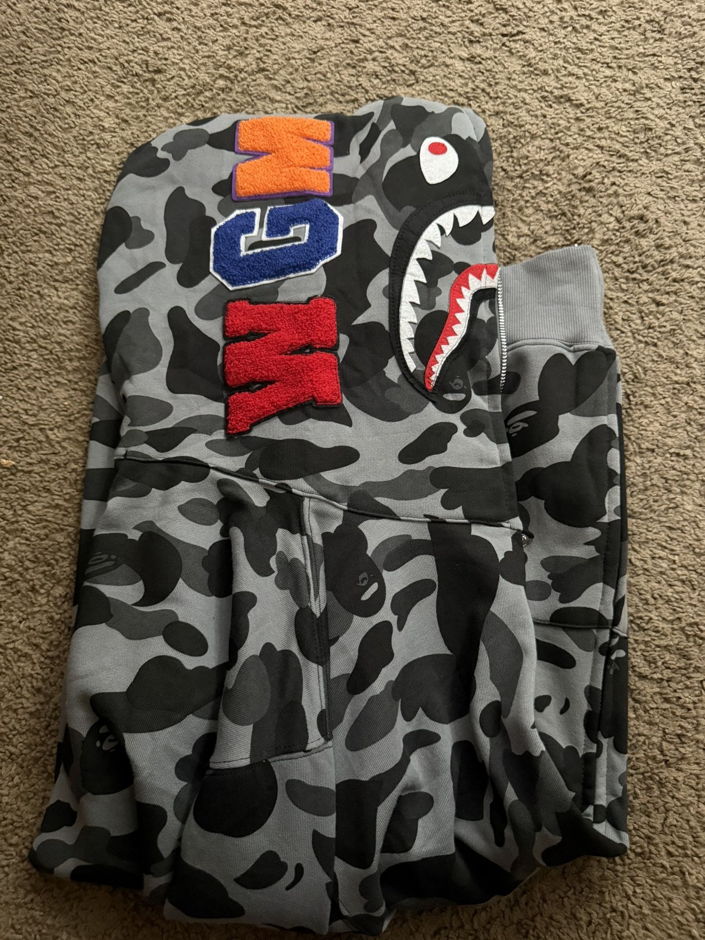 BAPE Hoodie (Grey)
