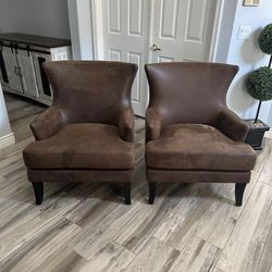 Two Beautiful Accent Chairs 