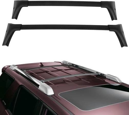 NEW Roof Rack Cross Bars Fit for Nissan Rogue 2021-2022 Luggage Racks Rooftop Cargo Carrier Bag Luggage Kayak Canoe Bike Snowboard Skiboard