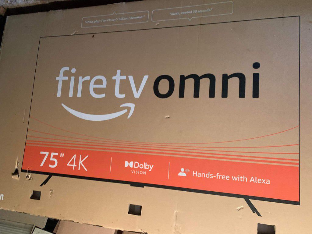 75" Amazon Fire TV Omni 4k