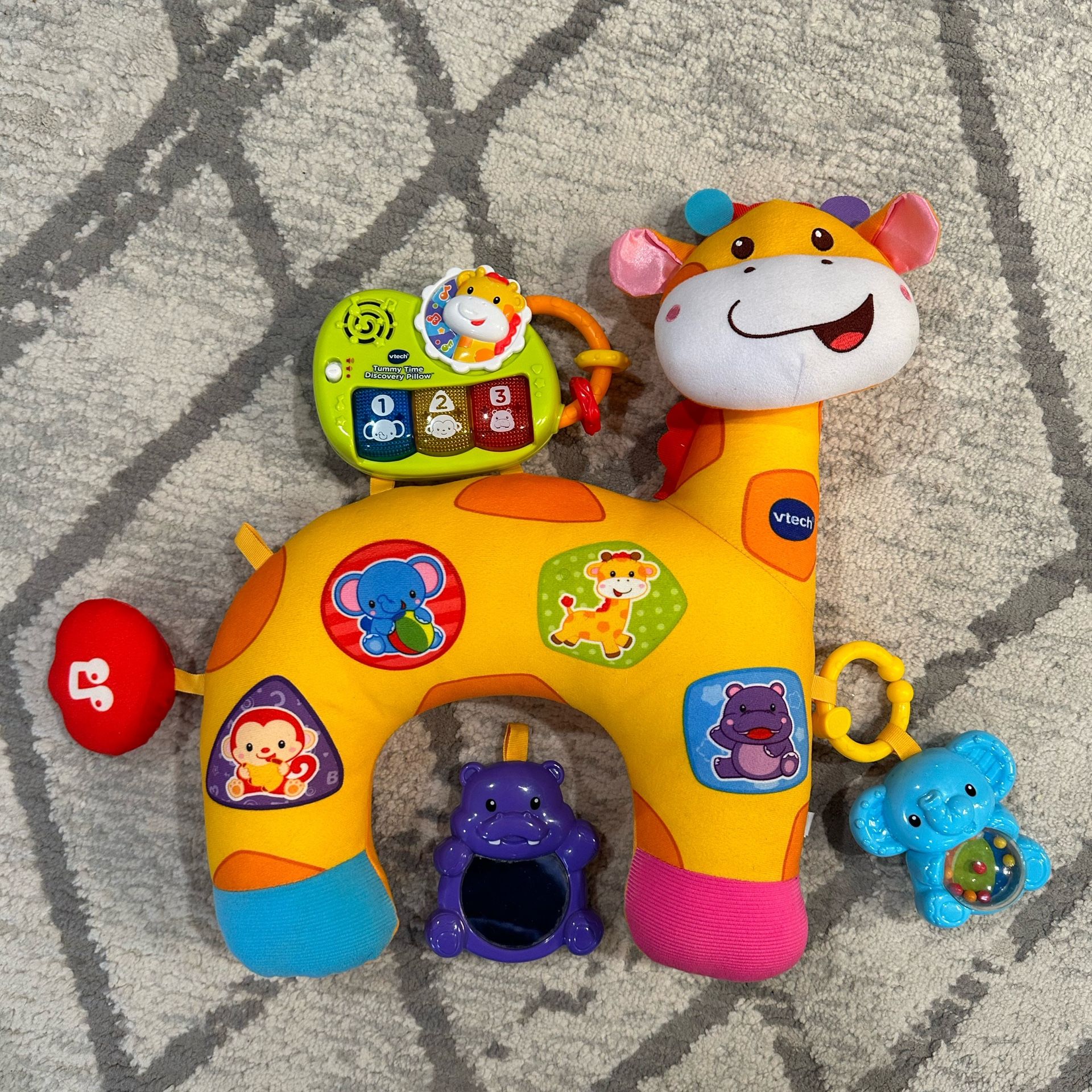 VTech Tummy Time Discovery Baby pillow