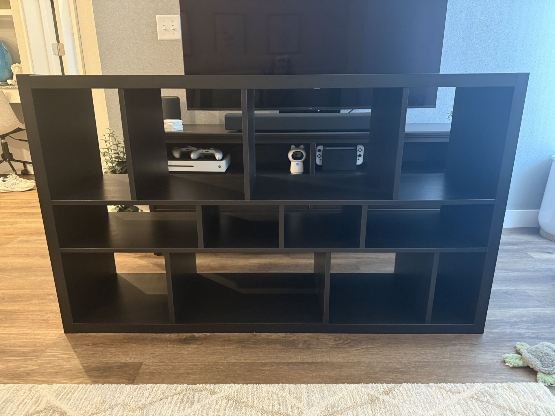 Tv Stand Or Storage Bins, Black